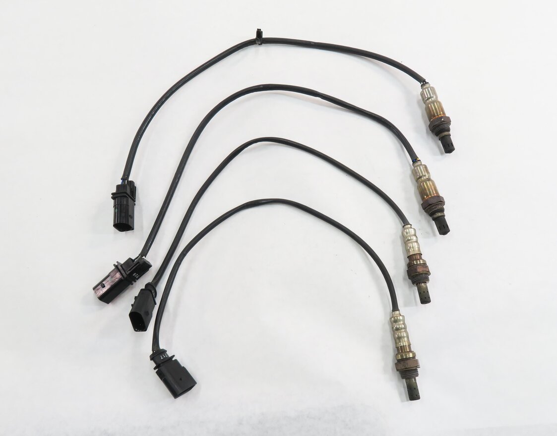 Thumbnail 2: 2014 AUDI S5 (B8 8T) 3.0L CTUB SUPERCHARGED ENGINE - O2 OXYGEN SENSOR SET-4