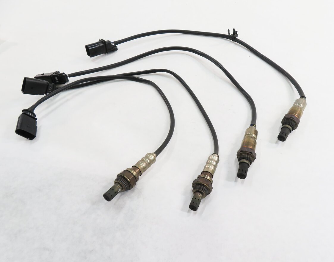 Thumbnail 3: 2014 AUDI S5 (B8 8T) 3.0L CTUB SUPERCHARGED ENGINE - O2 OXYGEN SENSOR SET-4