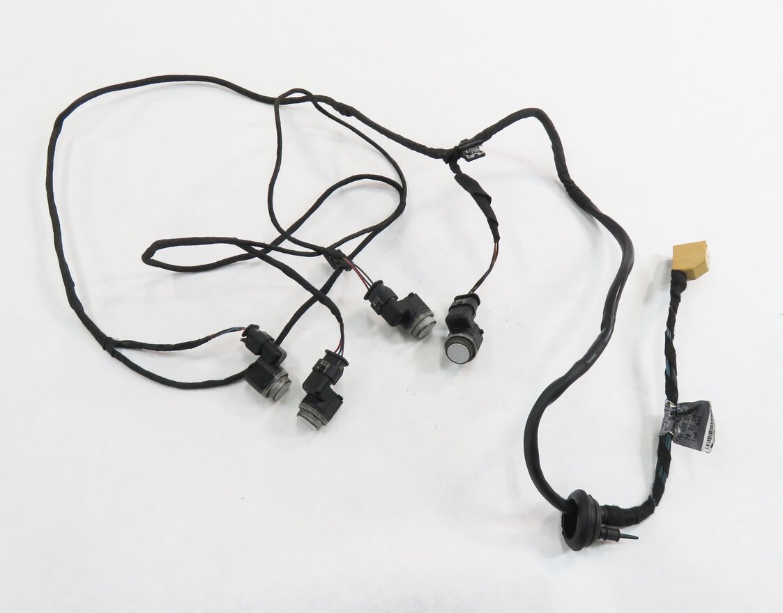 Thumbnail 2: 2014 AUDI S5 (B8 8T) REAR PDC PARK DISTANCE SENSOR SET w/ HARNESS (ICE SILVER)