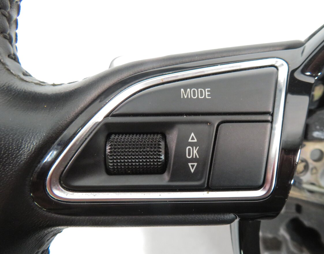 Thumbnail 7: 2013-2017 AUDI S5 (B8 8T) SPORT LEATHER STEERING WHEEL w/ SHIFT PADDLES