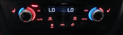 Thumbnail 2: 13-17 AUDI A4 S4 A5 S5 RS5 Q5 SQ5 (B8 8K 8T 8R) HEATER A/C TEMPERATURE CONTROL