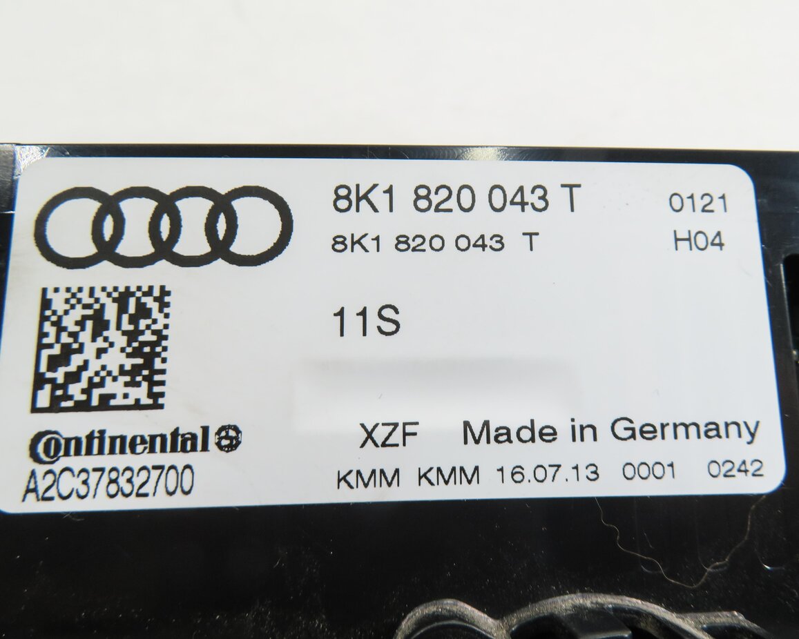Thumbnail 6: 13-17 AUDI A4 S4 A5 S5 RS5 Q5 SQ5 (B8 8K 8T 8R) HEATER A/C TEMPERATURE CONTROL