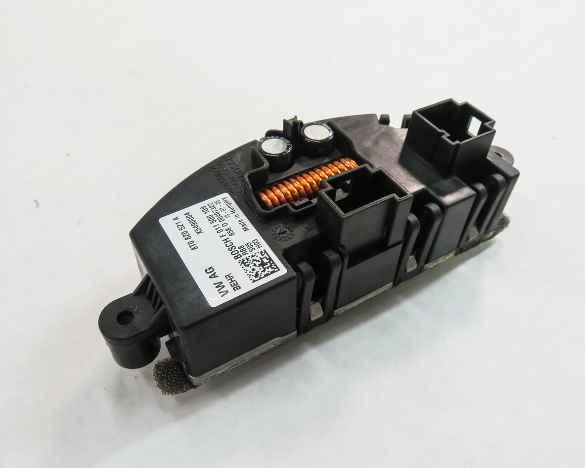 2014 AUDI S5 (B8 8T) FRONT HEATER A/C BLOWER FAN MOTOR SPEED RESISTOR