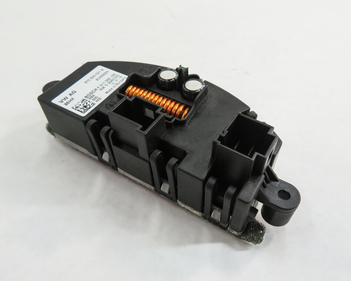Thumbnail 2: 2014 AUDI S5 (B8 8T) FRONT HEATER A/C BLOWER FAN MOTOR SPEED RESISTOR