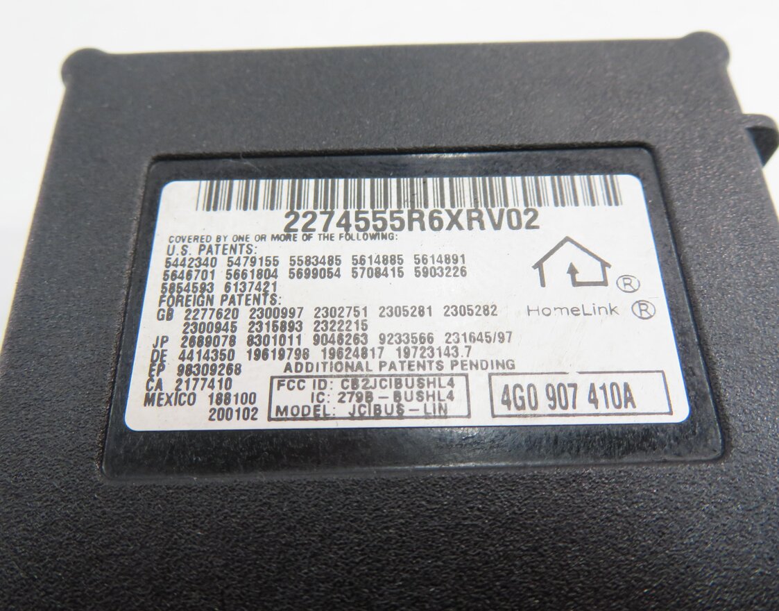Thumbnail 5: 2014 AUDI S5 (B8 8T) HOMELINK CONTROL MODULE