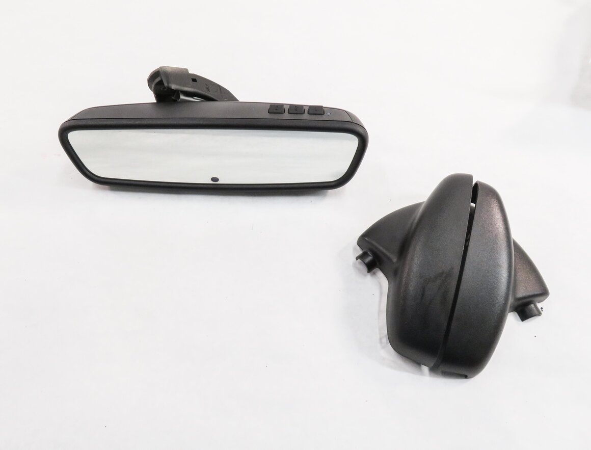 05-16 LR3 LR4 / RANGE ROVER SPORT EVOQUE - AUTODIM REAR VIEW MIRROR w/ HOMELINK