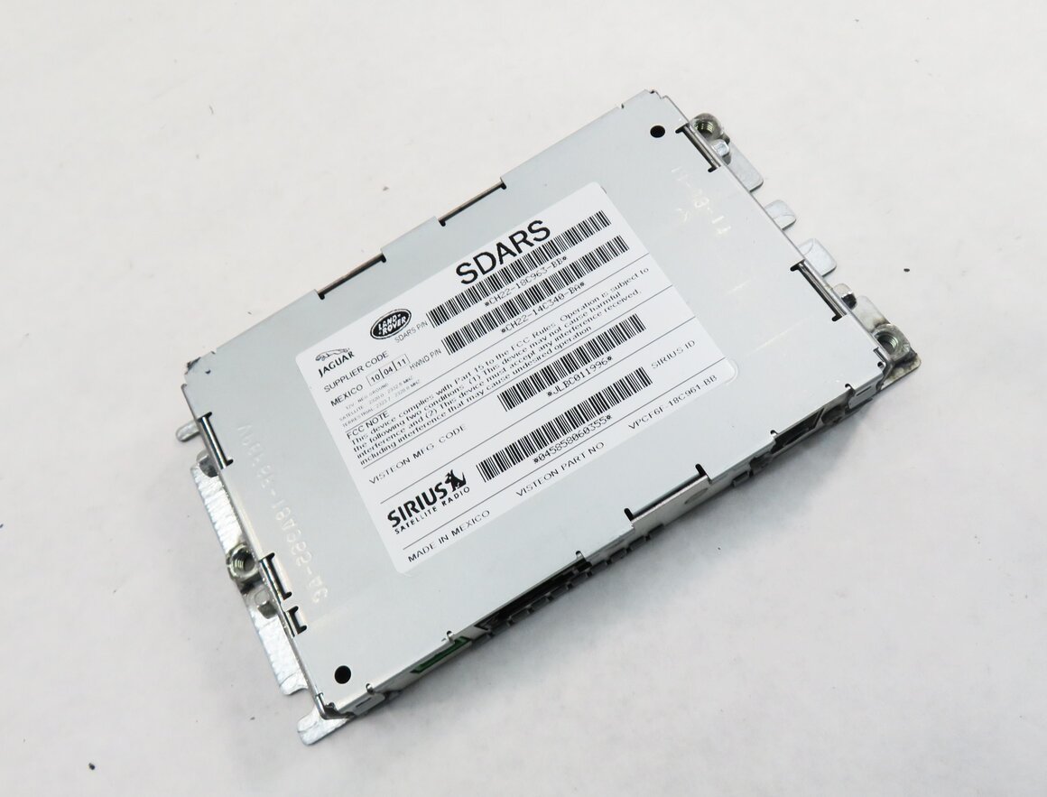 12-13 LAND ROVER LR2 LR4 EVOQUE RANGE ROVER SPORT SIRUIS SATELLITE RADIO MODULE