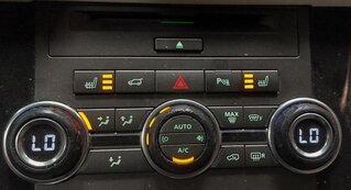 Thumbnail 2: 2012-2013 RANGE ROVER SPORT (L320) FRONT HEATER A/C TEMPERATURE CLIMATE CONTROL