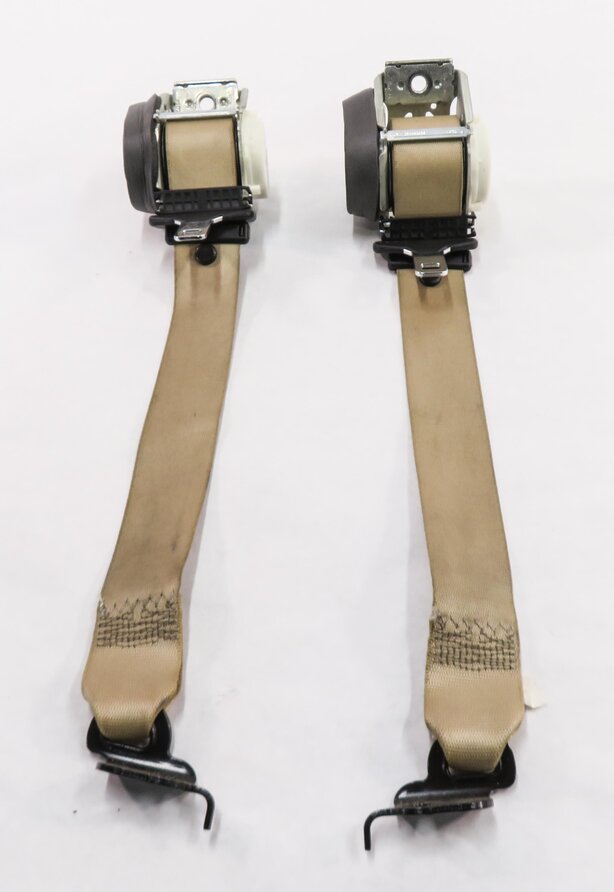 Thumbnail 2: 2013 BMW X3 (F25) REAR SEAT - LEFT & RIGHT SEATBELT RETRACTOR SET-2 (BEIGE)