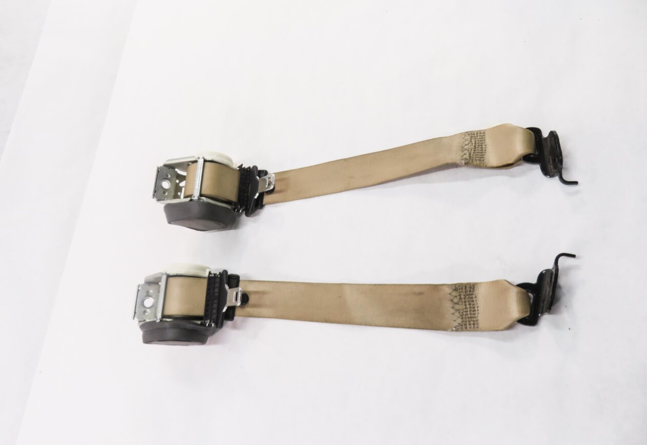 Thumbnail 3: 2013 BMW X3 (F25) REAR SEAT - LEFT & RIGHT SEATBELT RETRACTOR SET-2 (BEIGE)