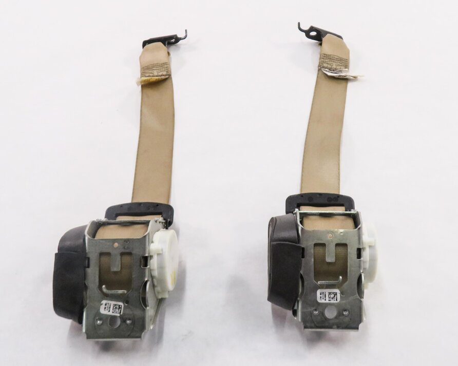 Thumbnail 5: 2013 BMW X3 (F25) REAR SEAT - LEFT & RIGHT SEATBELT RETRACTOR SET-2 (BEIGE)