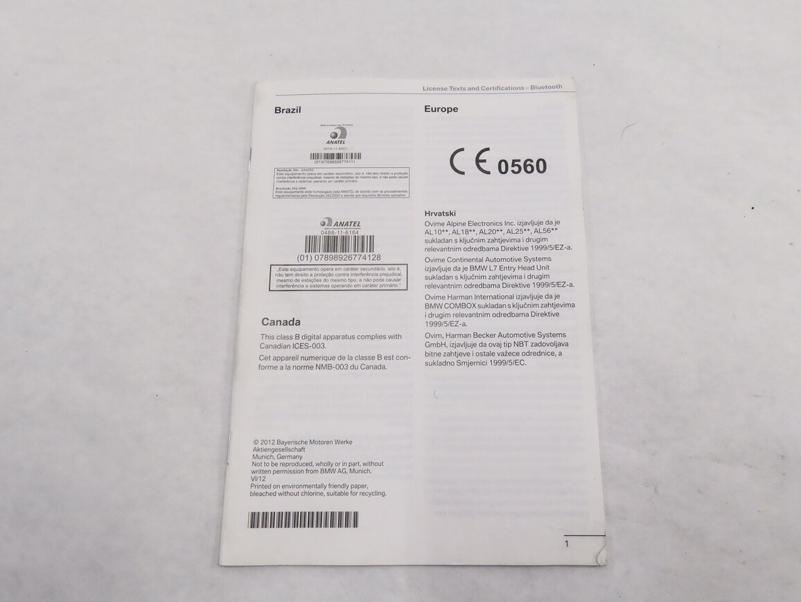 Thumbnail 10: 2013 BMW X3 (F25) OWNERS MANUAL BOOK BOOKLET GUIDE SET w/ CASE