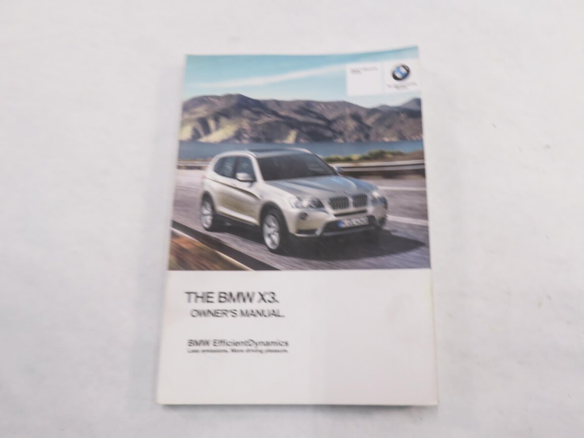 Thumbnail 12: 2013 BMW X3 (F25) OWNERS MANUAL BOOK BOOKLET GUIDE SET w/ CASE