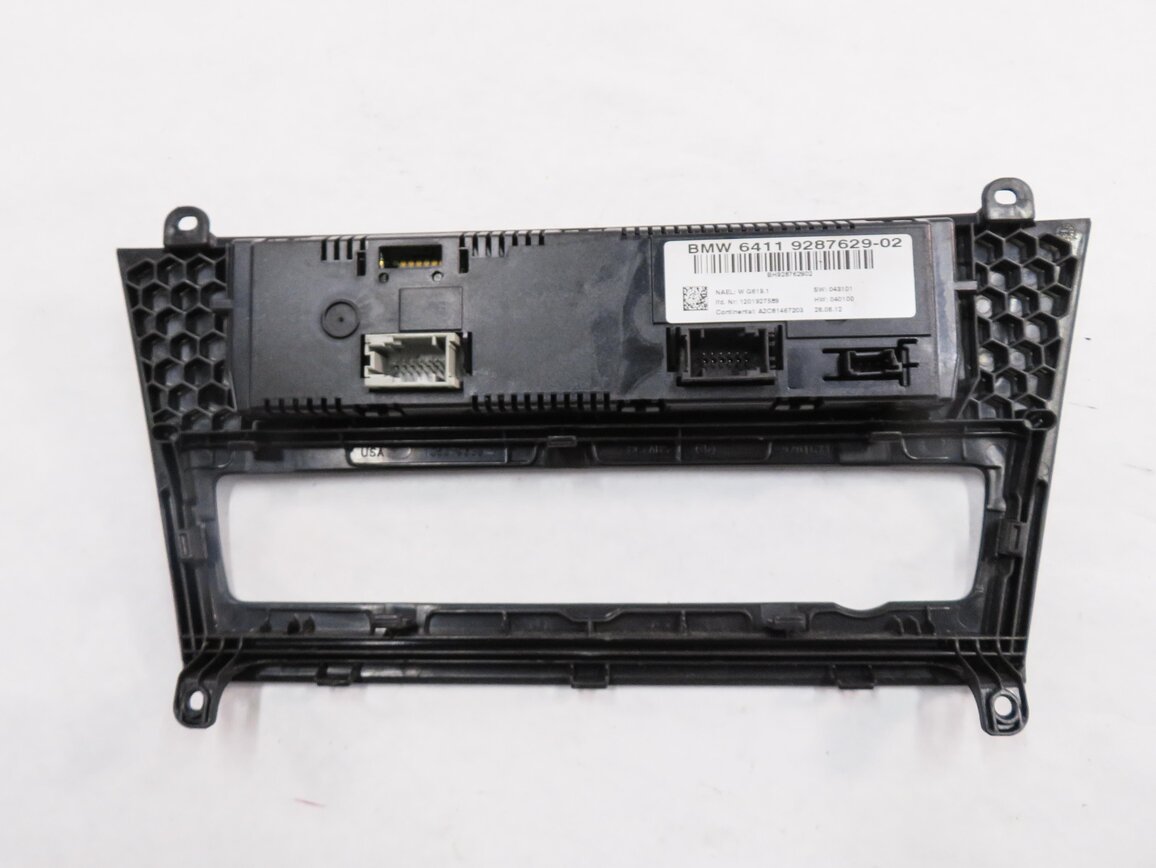 Thumbnail 7: 2011-2014 BMW X3 (F25) FRONT HEATER A/C TEMPERATURE CLIMATE CONTROL PANEL