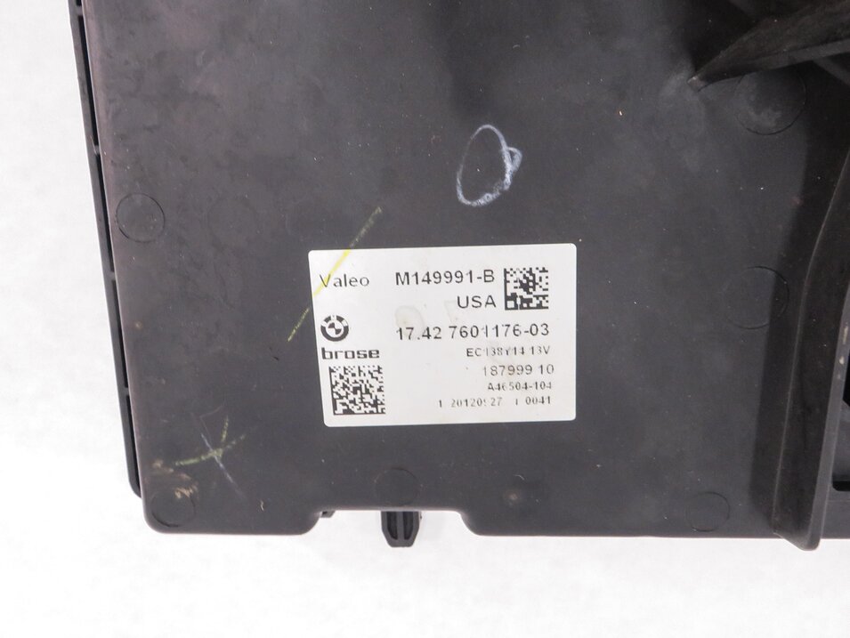 Thumbnail 9: 2013-2018 BMW X3 X4 (F25 F26) 2.0L N20 TURBO ENGINE - RADIATOR COOLING FAN