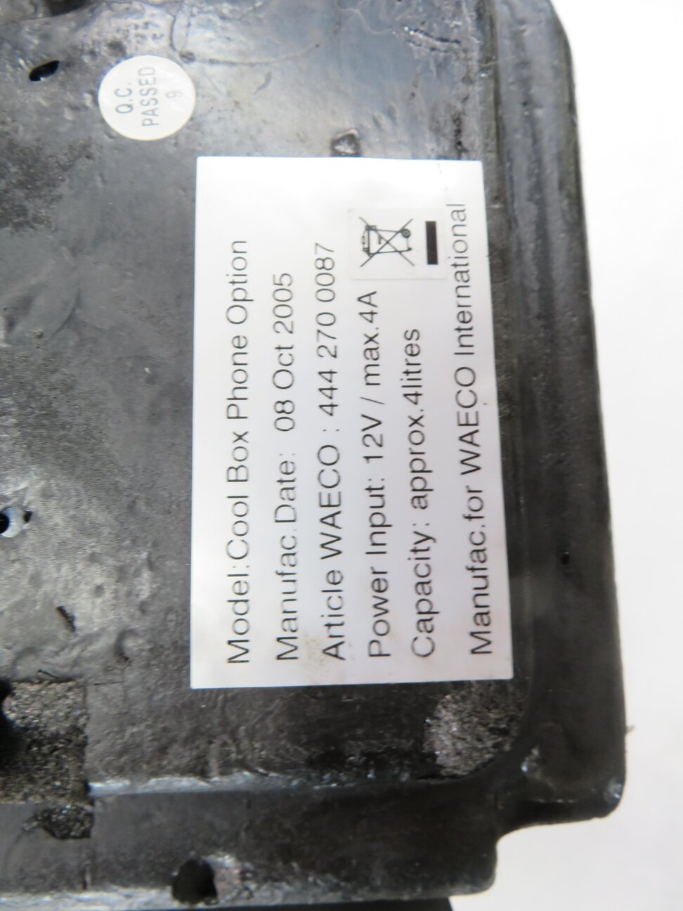 Thumbnail 6: 2006 RANGE ROVER SPORT (L320) FRONT CENTER CONSOLE COOLER INSERT
