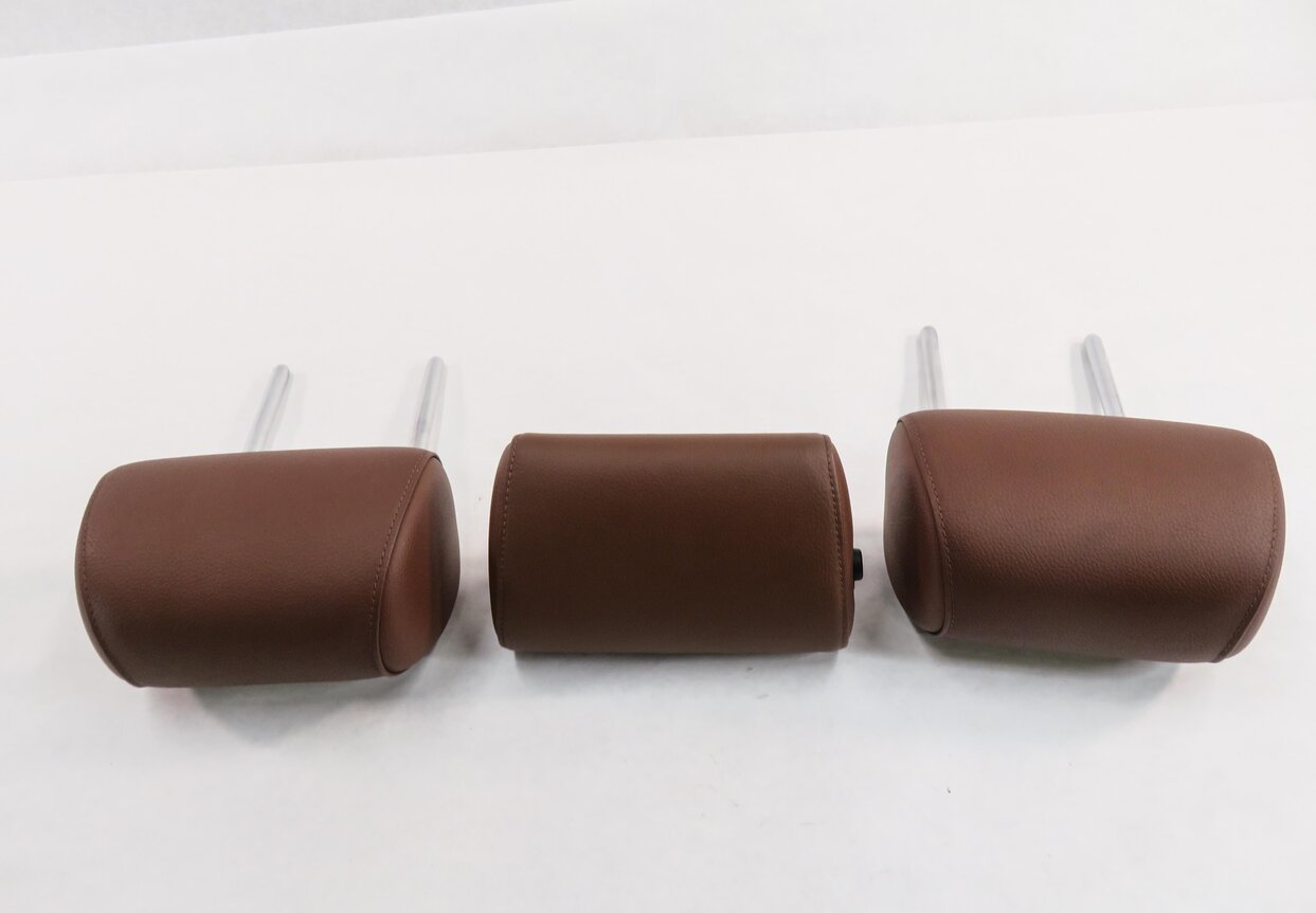 Thumbnail 4: 2011 BMW 535i (F10) REAR SEAT HEADREST SET-3 (CINNAMON BROWN LEATHER LCEZ)