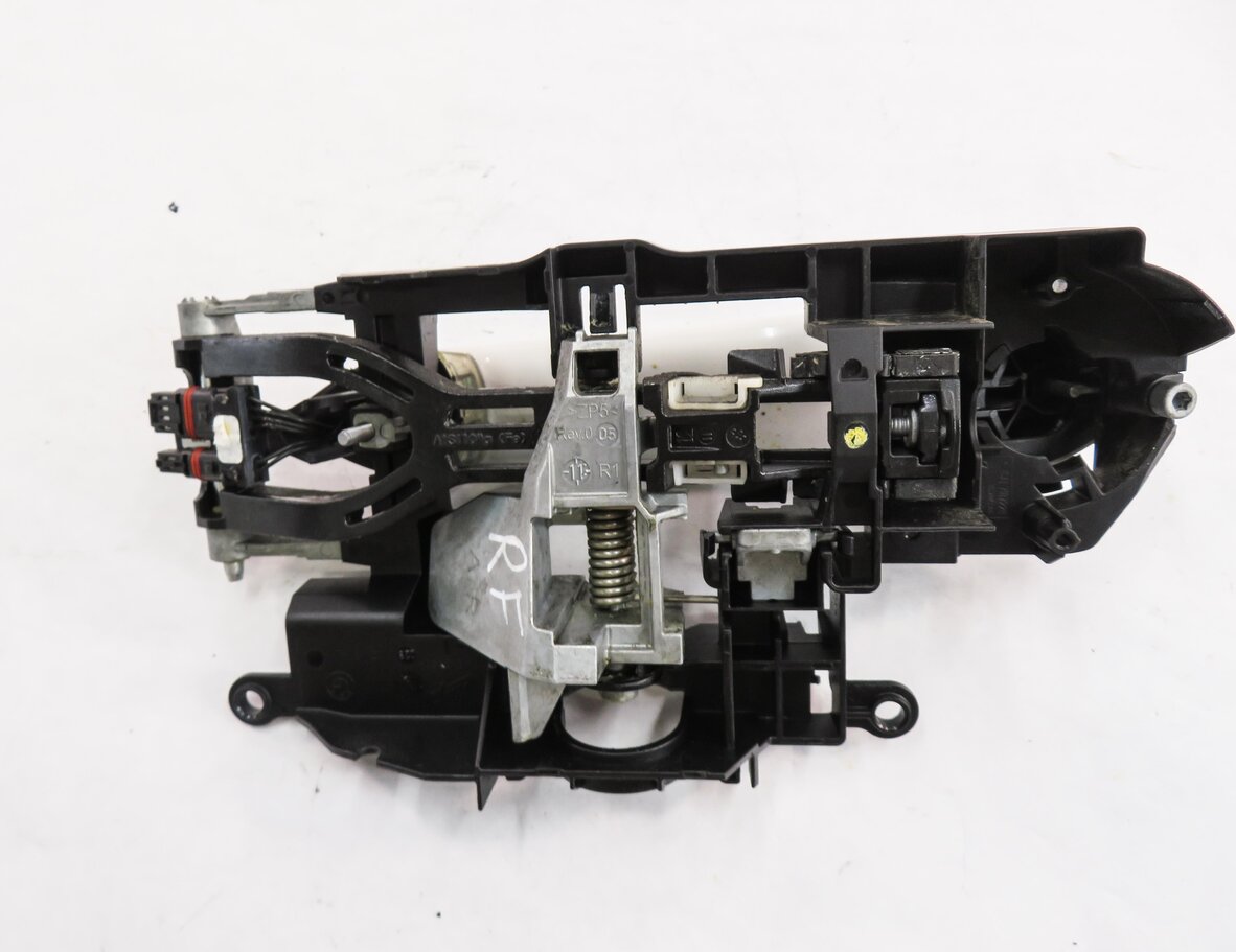 Thumbnail 6: 09-18 BMW 528i 535i 550i 740i 750i 760i RIGHT FRONT COMFORT DOOR HANDLE (WHITE)