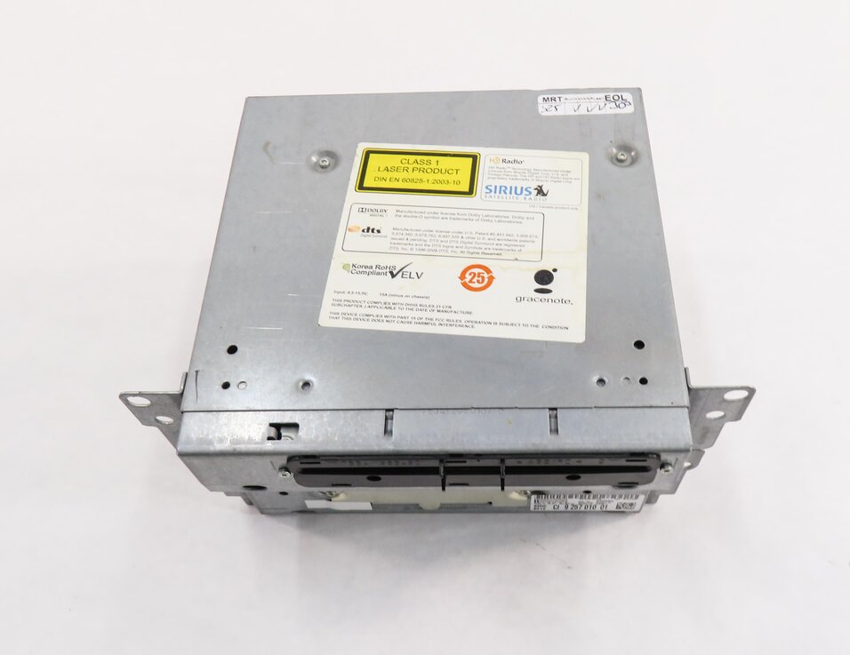 Thumbnail 3: 10-12 BMW 528i 535i 550i 750i 760i (F01 F10) STEREO CD GPS NAVIGATION RECEIVER