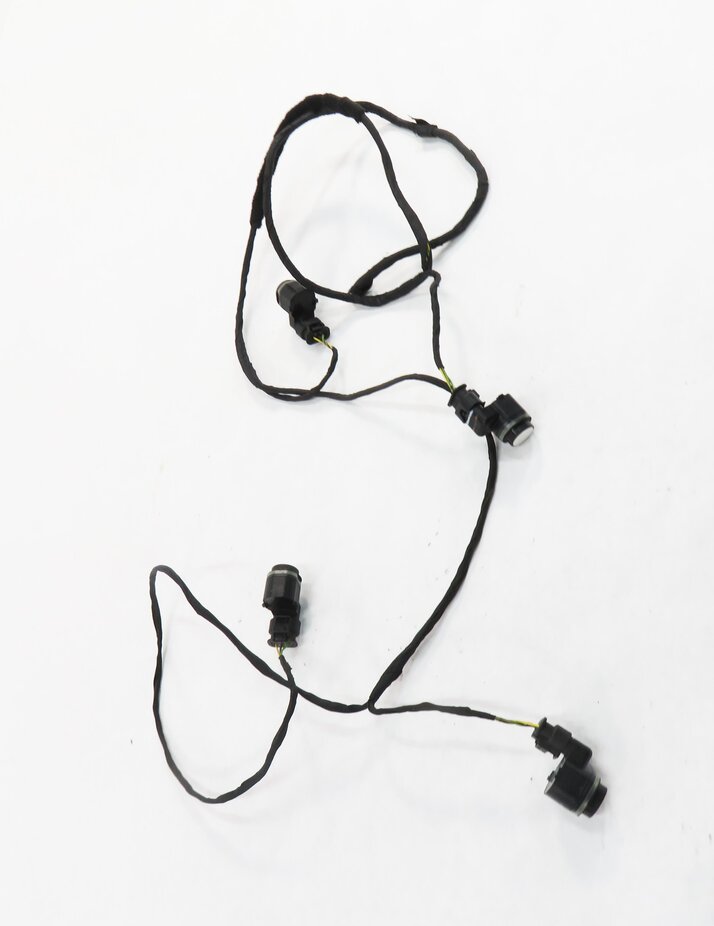 Thumbnail 3: 2011 BMW 535i (F10) REAR PDC PARK DISTANCE SENSOR SET w/ HARNESS (ALPINE WHITE)