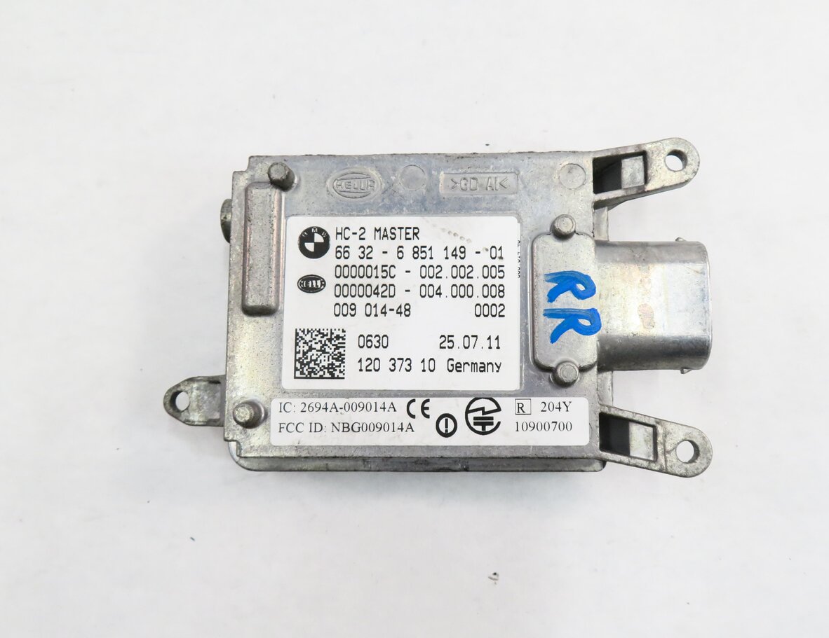 Thumbnail 6: 2011 BMW 535i (F10) RIGHT REAR LANE DEPARTURE RADAR SENSOR (MASTER)