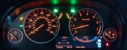 2011 BMW 528i 535i 550i X3 GT (F10 F07 F25) SPEEDOMETER INSTRUMENT GUAGE (119k)