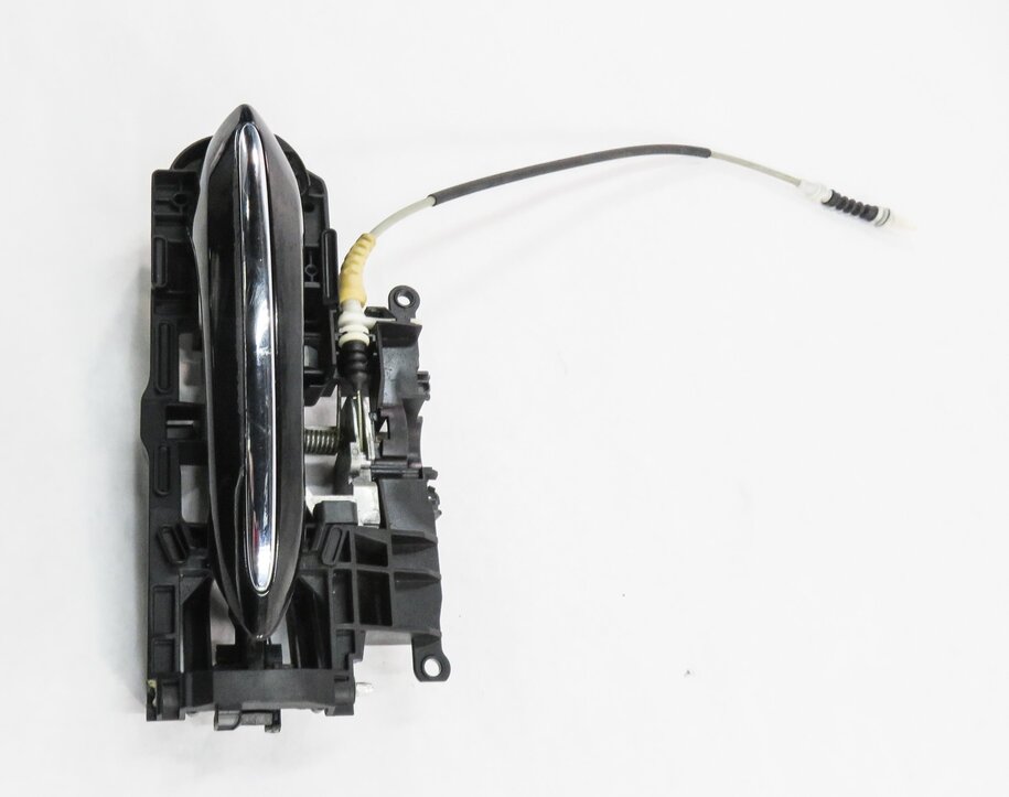 Thumbnail 3: 2011-2016 BMW 528i 535i 550i M5 (F10) LEFT REAR DOOR HANDLE w/ LIGHT (BLACK 475)