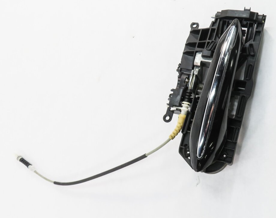 Thumbnail 4: 2011-2016 BMW 528i 535i 550i M5 (F10) LEFT REAR DOOR HANDLE w/ LIGHT (BLACK 475)