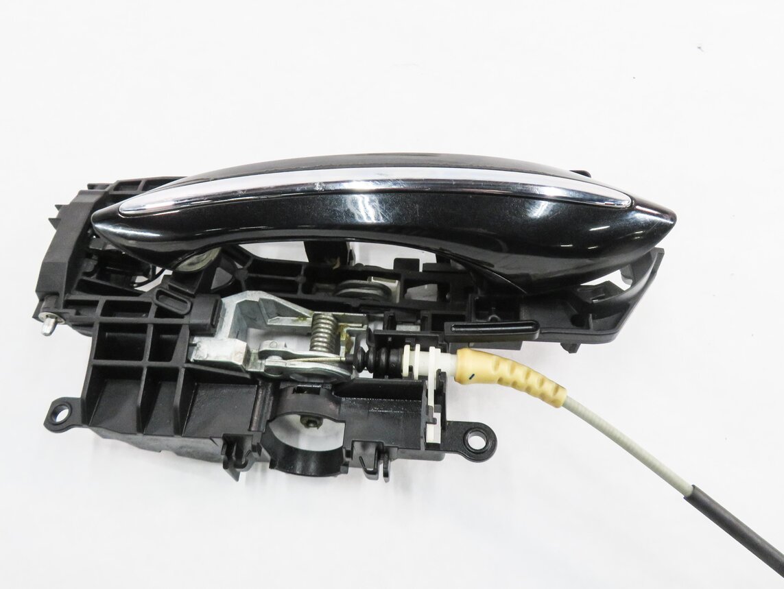 Thumbnail 5: 2011-2016 BMW 528i 535i 550i M5 (F10) LEFT REAR DOOR HANDLE w/ LIGHT (BLACK 475)
