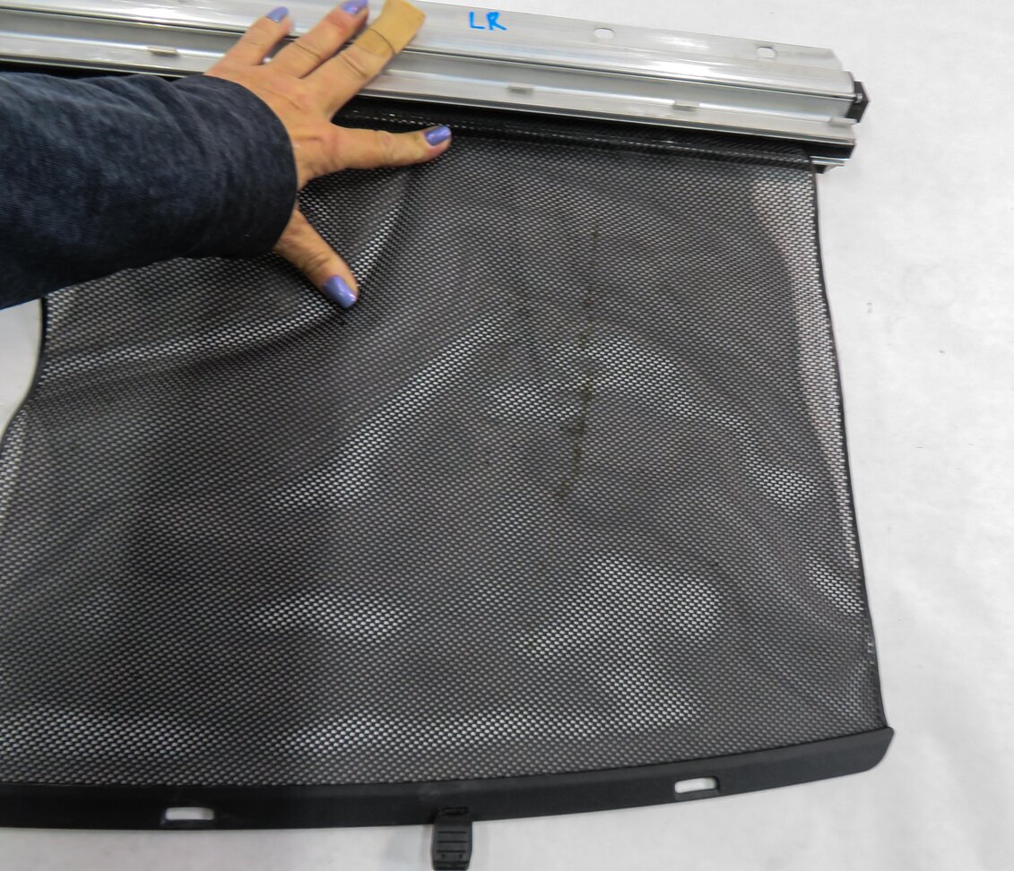 Thumbnail 7: 2011-2016 BMW 528i 535i 550i (F10) LEFT REAR DOOR WINDOW PRIVACY SHADE SCREEN