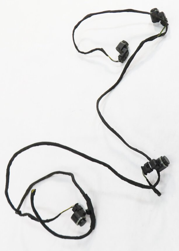 Thumbnail 3: 2011 BMW 535i (F10) REAR PDC PARK DISTANCE SENSOR SET w/ HARNESS (BLACK 475)