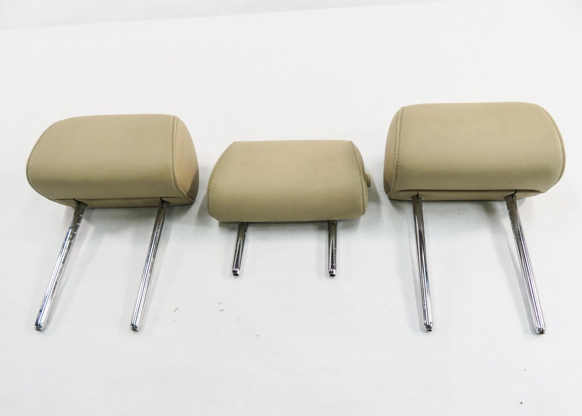 Thumbnail 2: 2011 BMW 535i (F10) REAR SEAT HEADREST SET-3 (VENICE BEIGE LEATHER LCDF)
