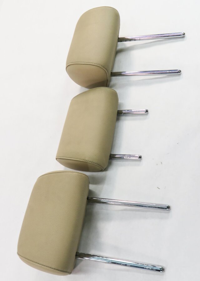 Thumbnail 4: 2011 BMW 535i (F10) REAR SEAT HEADREST SET-3 (VENICE BEIGE LEATHER LCDF)
