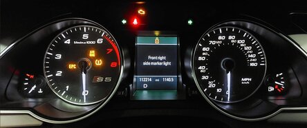 Thumbnail 2: 13 AUDI S5 (B8 8T) 3.0L CGXC SUPERCHARGED ENGINE BCM IMMOBILIZER MODULE KEY SET