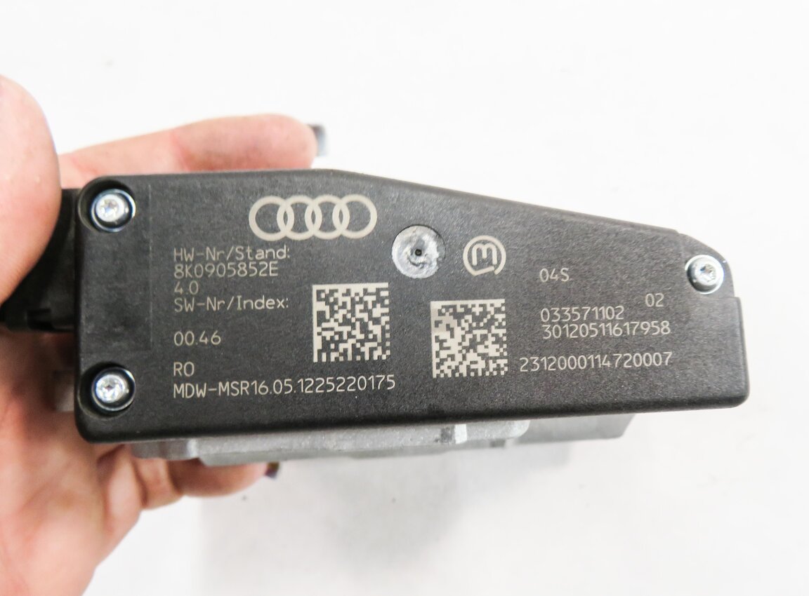 Thumbnail 8: 13 AUDI S5 (B8 8T) 3.0L CGXC SUPERCHARGED ENGINE BCM IMMOBILIZER MODULE KEY SET