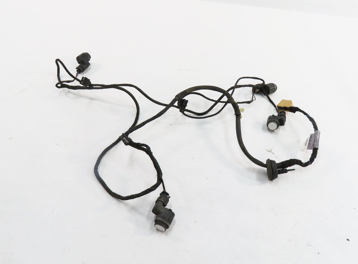 Thumbnail 2: 2013 AUDI S5 (B8 8T) REAR PDC PARK DISTANCE SENSOR SET w/ HARNESS (IBIS WHITE)