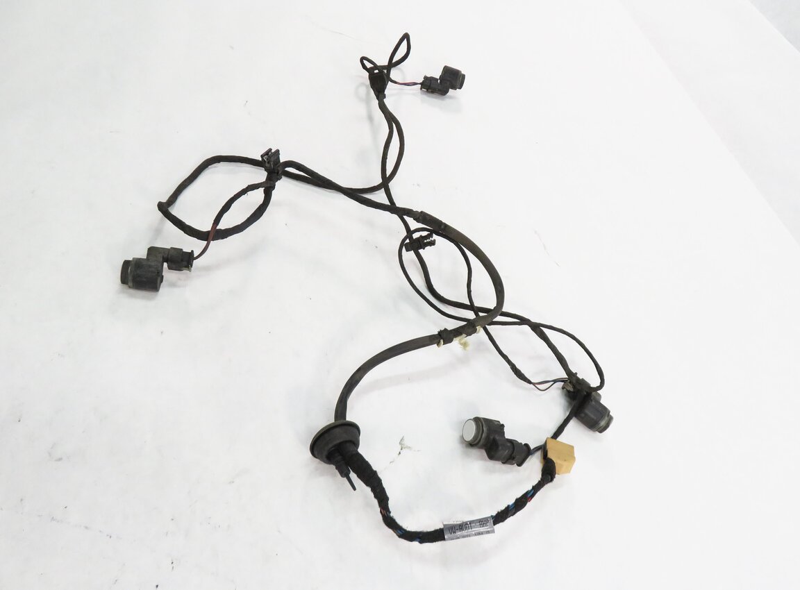 Thumbnail 4: 2013 AUDI S5 (B8 8T) REAR PDC PARK DISTANCE SENSOR SET w/ HARNESS (IBIS WHITE)