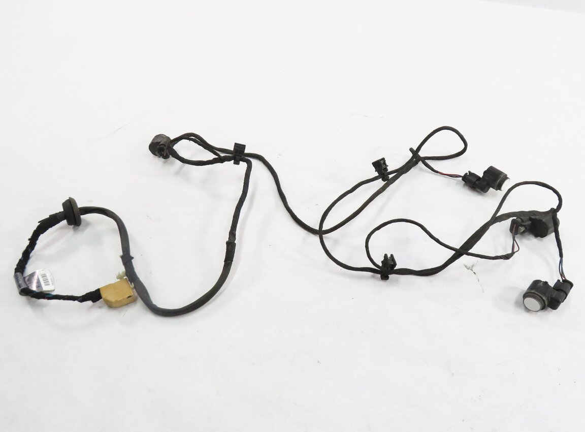 Thumbnail 5: 2013 AUDI S5 (B8 8T) REAR PDC PARK DISTANCE SENSOR SET w/ HARNESS (IBIS WHITE)