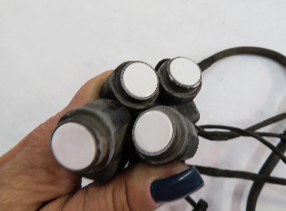 Thumbnail 7: 2013 AUDI S5 (B8 8T) REAR PDC PARK DISTANCE SENSOR SET w/ HARNESS (IBIS WHITE)