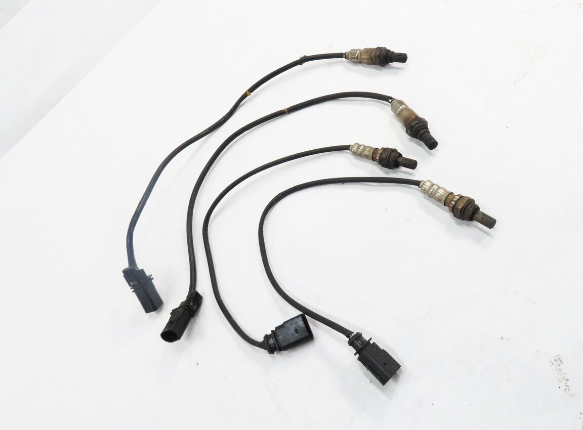 Thumbnail 1: 2013 AUDI S5 (B8 8T) 3.0L - PRE / POST CAT O2 OXYGEN LAMBDA PROBE SENSOR SET-4