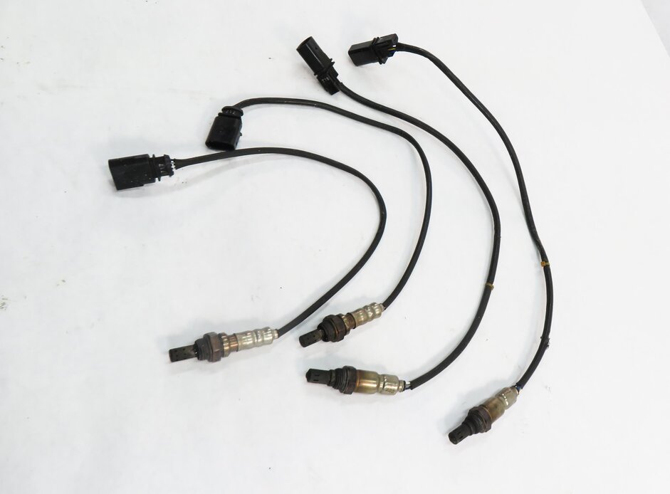 Thumbnail 3: 2013 AUDI S5 (B8 8T) 3.0L - PRE / POST CAT O2 OXYGEN LAMBDA PROBE SENSOR SET-4