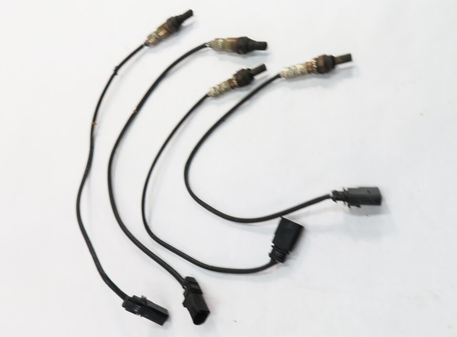 Thumbnail 4: 2013 AUDI S5 (B8 8T) 3.0L - PRE / POST CAT O2 OXYGEN LAMBDA PROBE SENSOR SET-4