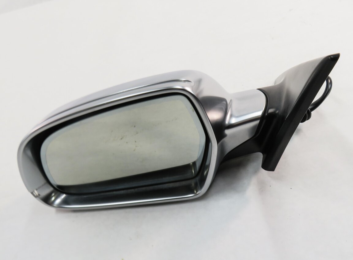 Thumbnail 1: 09-14 AUDI A5 S5 (B8 8T) COUPE - LEFT HEATED MEM AUTODIM DOOR MIRROR (ALUMINUM)