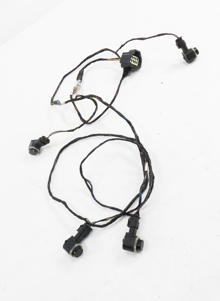Thumbnail 1: 2010 RANGE ROVER SPORT (L320) REAR PDC PARK DISTANCE SENSOR SET w/ HARNESS BLACK