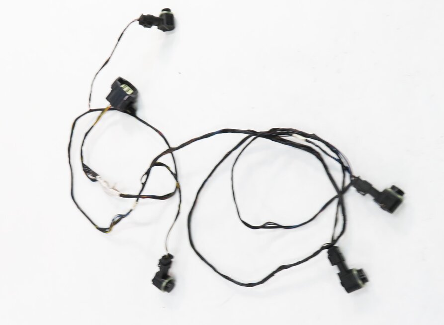 Thumbnail 3: 2010 RANGE ROVER SPORT (L320) REAR PDC PARK DISTANCE SENSOR SET w/ HARNESS BLACK
