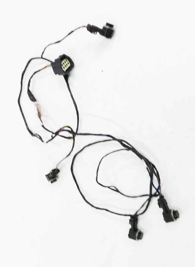 Thumbnail 4: 2010 RANGE ROVER SPORT (L320) REAR PDC PARK DISTANCE SENSOR SET w/ HARNESS BLACK
