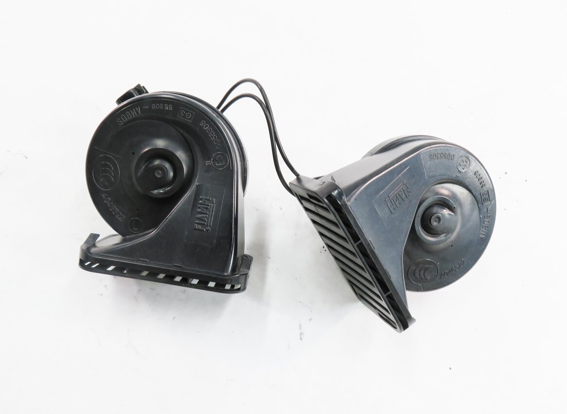Thumbnail 2: 2010-2016 RANGE ROVER SPORT / LR4 HIGH & LOW TONE SAFETY HORN SET-2