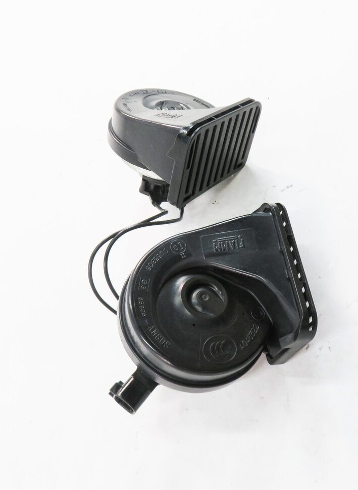 Thumbnail 3: 2010-2016 RANGE ROVER SPORT / LR4 HIGH & LOW TONE SAFETY HORN SET-2