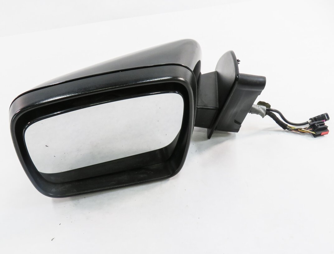 10-13 LR4 RANGE ROVER SPORT (L320) LEFT P-FOLD MEM HEATED CAMERA MIRROR (BLACK)
