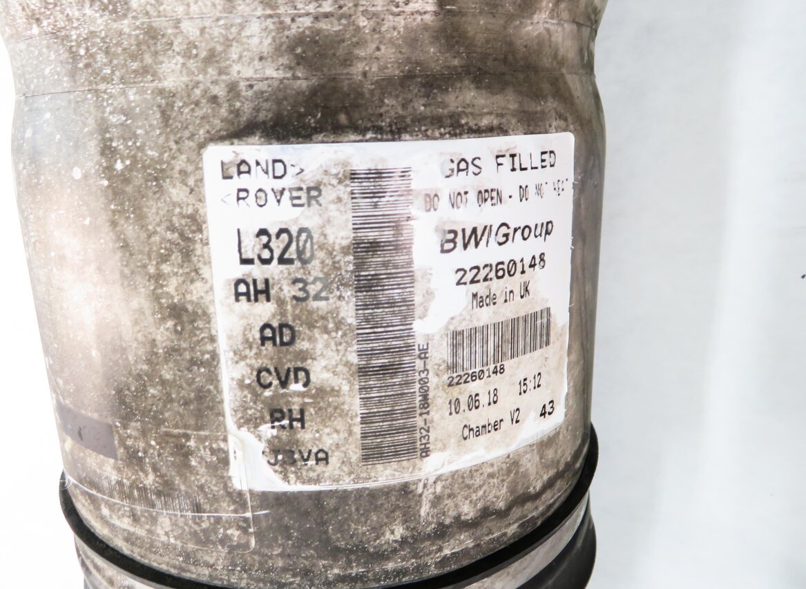 Thumbnail 7: 2010-2013 RANGE ROVER SPORT (L320) LEFT DRIVER REAR CVD AIR SHOCK STRUT